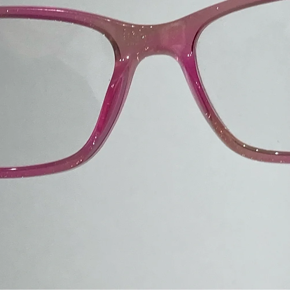 Girls pink sparky Classic Acetate Rectangle Reading Glasses